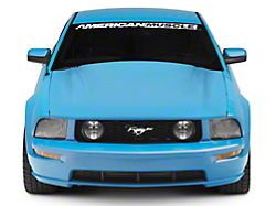 SpeedForm Cobra Style Hood; Unpainted (05-09 Mustang GT, V6)
