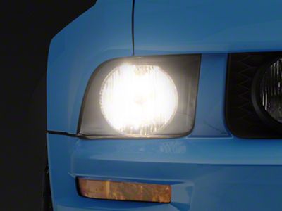 Oracle OE Style Headlights with ColorSHIFT LED Halos; Black Housing; Clear Lens (05-09 Mustang w/ Factory Halogen Headlights, Excluding GT500)