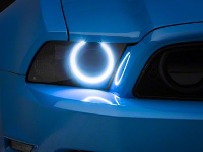 Oracle LED Halo Headlight Conversion Kit (13-14 Mustang w/ Factory HID Headlights)