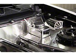 Master Cylinder Cover with Chrome Cap; Polished (10-12 Mustang GT)