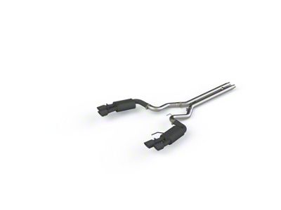 MBRP Armor BLK Cat-Back Exhaust; Street Version (18-23 Mustang GT w/o Active Exhaust)