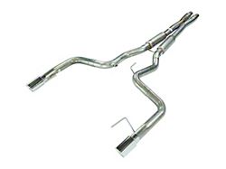 Pypes X-Bomb Cat-Back Exhaust with Polished Tips (15-17 Mustang GT Fastback)