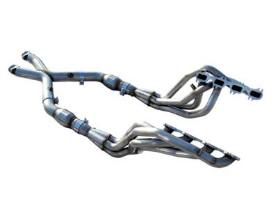 American Racing Headers 1-7/8-Inch Long Tube Headers with Catted X-Pipe (99-04 Mustang Cobra, Mach 1)