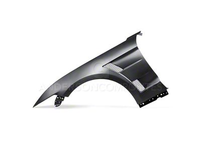 Anderson Composites Type-AT Front Fenders; Unpainted (15-17 Mustang GT, EcoBoost, V6)