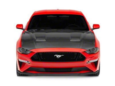 Anderson Composites Type-OE Hood; Carbon Fiber (18-23 Mustang GT, EcoBoost)