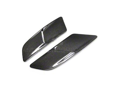 Anderson Composites Type-OE Hood Vents; Carbon Fiber (15-17 Mustang GT)