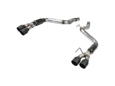 Flowmaster Outlaw Axle-Back Exhaust with Black Tips (18-23 Mustang GT w/o Active Exhaust)