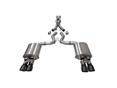 Corsa Performance Xtreme Cat-Back Exhaust with Black Tips (18-23 Mustang GT Fastback w/ Active Exhaust)
