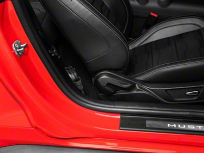 SpeedForm Seat Adjust Handle; Carbon Fiber Style (15-23 Mustang)