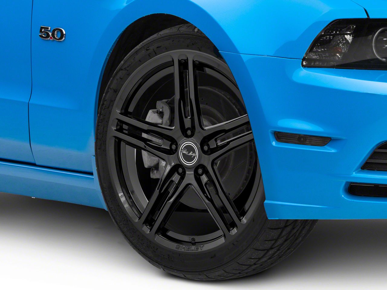 Carroll Shelby Wheels Mustang CS14 Gloss Black Wheel; 20x9.5 CS14 ...