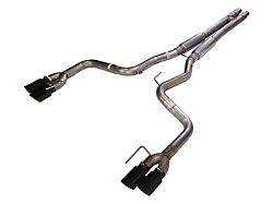 Pypes Phantom Series H-Bomb Cat-Back Exhaust with Black Tips (18-23 Mustang GT w/o Active Exhaust)