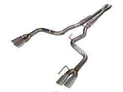 Pypes X-Bomb Cat-Back Exhaust with Polished Tips (18-23 Mustang GT w/o Active Exhaust)