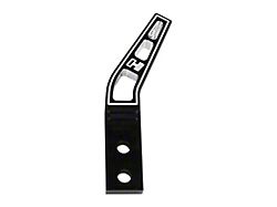 Hurst 6-Inch Lay Back Shifter Stick; Black Aluminum (79-23 Mustang, Excluding 20-22 GT500)