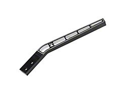 Hurst 10-Inch Lay Back Shifter Stick; Black Aluminum (79-23 Mustang, Excluding 20-22 GT500)