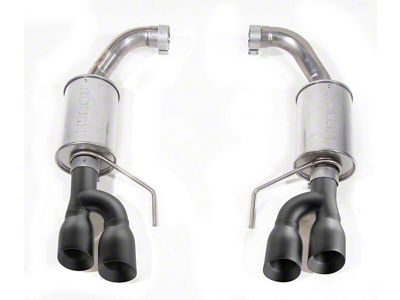 Roush Axle-Back Exhaust with Black Tips (18-23 Mustang GT w/o Active Exhaust)