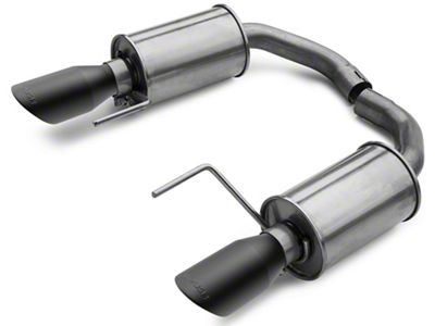 Roush Axle-Back Exhaust with Black Tips (15-23 Mustang EcoBoost w/o Active Exhaust)