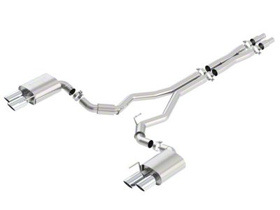 Borla S-Type Cat-Back Exhaust with Chrome Tips (18-23 Mustang GT Fastback w/o Active Exhaust)