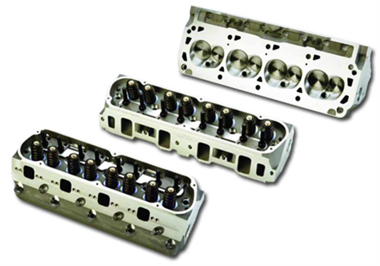 Ford Performance 302/351W Z-Head Assembled Aluminum Cylinder Head; 63cc