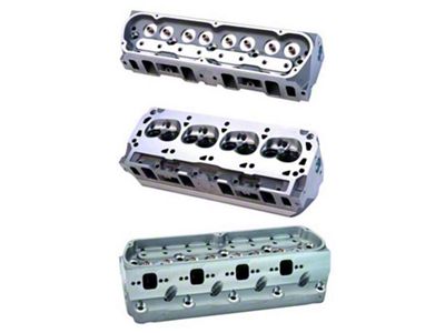 Ford Performance 302/351W Z-Head Aluminum Cylinder Head with 7mm Valves; 63cc