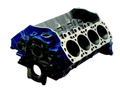 Ford Performance BOSS 351 Engine Block; 9.50-Inch Deck