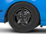 Rovos Wheels Durban Drag Gloss Black Wheel; Rear Only; 17x10.5 (10-14 Mustang)