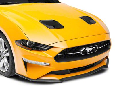MP Concepts Hood Vents; Gloss Black (18-23 Mustang GT, EcoBoost)