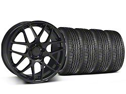 AMR Black Wheel and Toyo Extensa High Performance II A/S Tire Kit; 19x8.5 (15-23 Mustang GT, EcoBoost, V6)