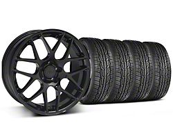 AMR Black Wheel and Toyo Extensa High Performance II A/S Tire Kit; 20x8.5 (15-23 Mustang GT, EcoBoost, V6)