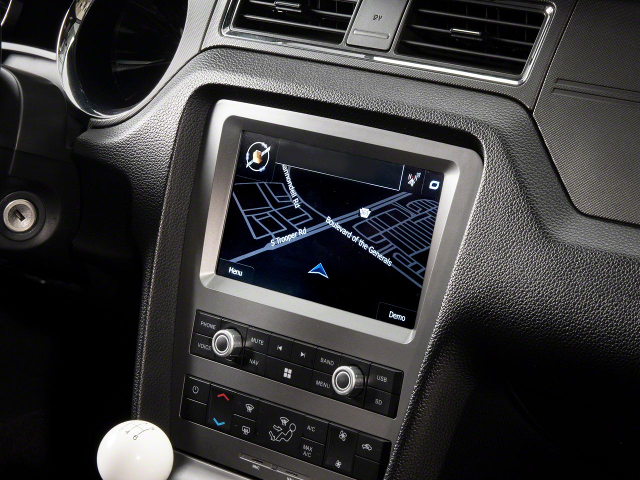 Navos Mustang OEStyle Touchscreen Navigation with Smartphone Link