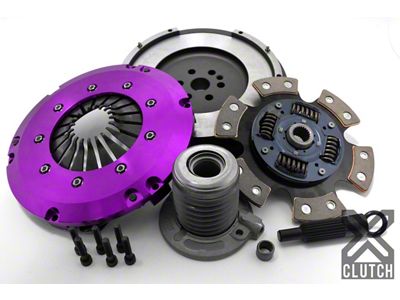 X-Clutch Stage 2R Ceramic Single Disc Clutch Kit with Flywheel (15-23 Mustang EcoBoost)