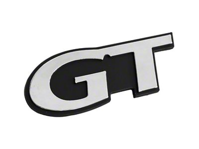 OPR Fender Emblem; GT (99-04 Mustang GT)
