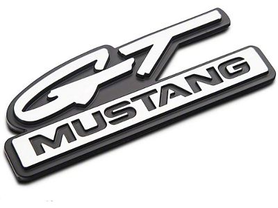 OPR Fender Emblem; Script GT/Mustang (94-95 Mustang GT)