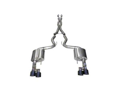 Corsa Performance Xtreme Cat-Back Exhaust with Black Tips (18-23 Mustang GT Fastback w/o Active Exhaust)