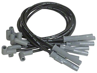 MSD Super Conductor Spark Plug Wire Set; Black (79-93 V8 Mustang)