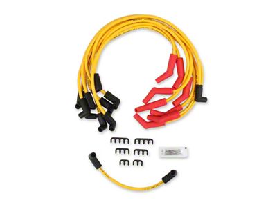 Accel Spark Plug Wire Set; Yellow (84-93 5.0L Mustang)
