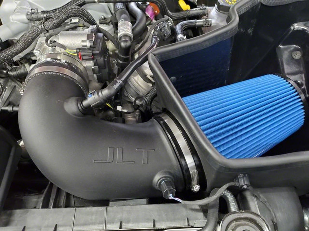 JLT Mustang Big Air Cold Air Intake with Blue Oiled Filter CAI-GT500-20 ...