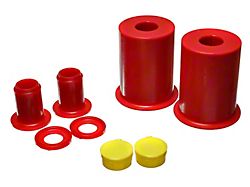 Front Control Arm Bushings; Red (05-14 Mustang)