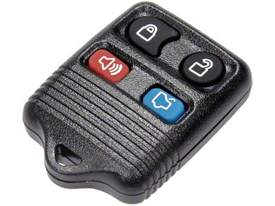 Keyless Entry Remote Case; Black (99-14 Mustang)