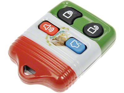 Keyless Entry Remote Case; Mexico Flag (99-14 Mustang)