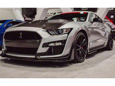 Anderson Composites Type-OE Hood; Double Sided Carbon Fiber (20-22 Mustang GT500)