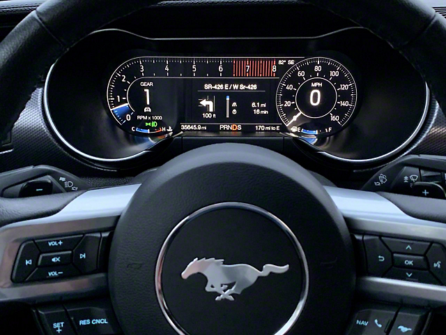Infotainment Digital Gauge Instrument Panel Speedometer Cluster Upgrade (15-17 Mustang GT, EcoBoost, V6)