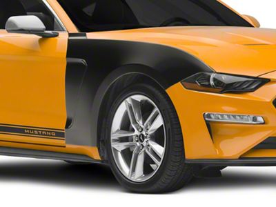 MP Concepts GT350 Style Replacement Fenders; Aluminum (18-23 Mustang GT, EcoBoost)