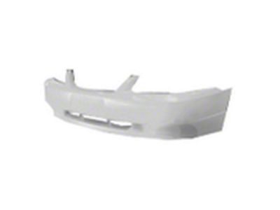 Replacement Front Bumper Cover; Unpainted (99-04 Mustang V6)