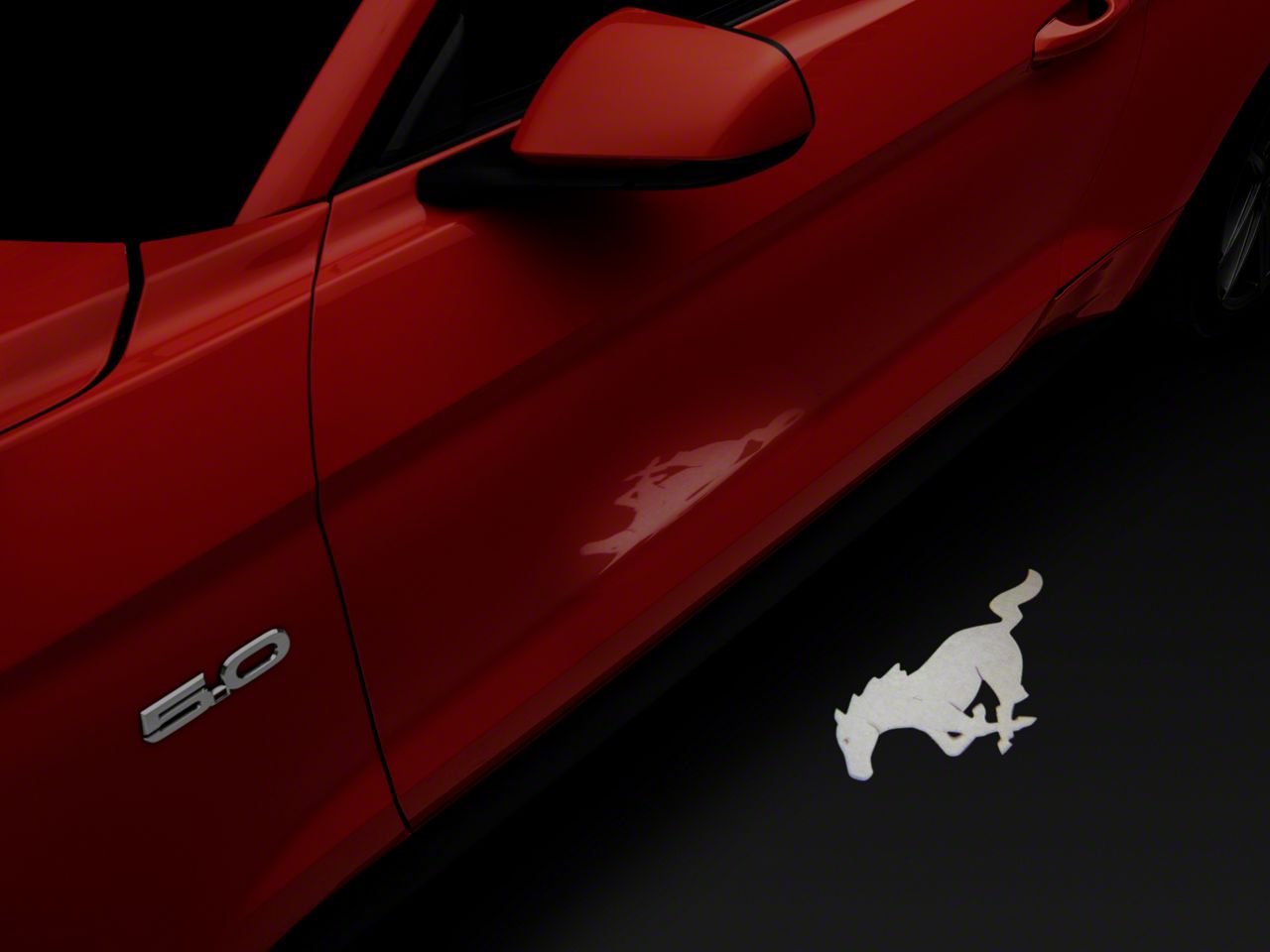 Lo anterior Hong Kong Mojado Ford Mustang Pony Puddle Light; Driver Side FR3Z-13B375-D (15-23 Mustang) -  Free Shipping