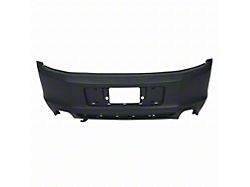 Ford Rear Bumper Cover; Unpainted (13-14 Mustang)