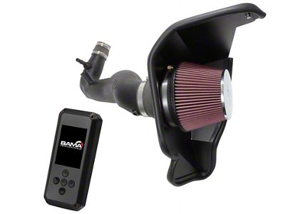 K&N Series 63 AirCharger Cold Air Intake and BAMA Rev-X Tuner (18-21 Mustang EcoBoost)