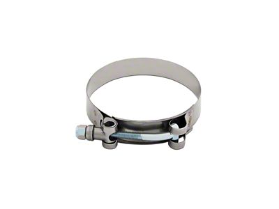 Mishimoto T-Bolt Clamp; Stainless Steel; 2.12 to 2.44-Inch (Universal; Some Adaptation May Be Required)