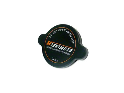 Mishimoto High-Pressure 1.3 Bar Radiator Cap; Large (Universal; Some Adaptation May Be Required)