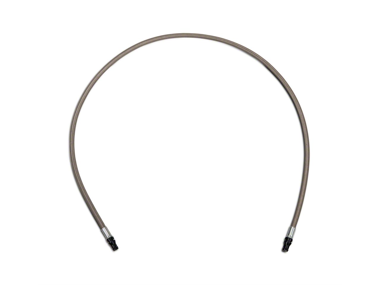 SR Performance Mustang Hydraulic Clutch Line; Braided Stainless Steel 41195 (0514 Mustang