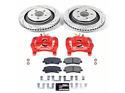 PowerStop Z23 Evolution Sport Brake Rotor, Pad and Caliper Kit; Rear (15-23 Mustang GT, EcoBoost w/ Performance Pack)